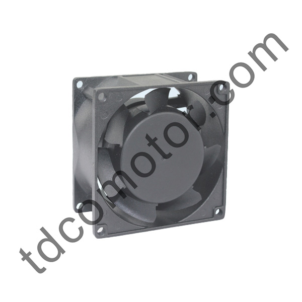 AC Axial Fan 80x80x38 YZ-8038 Bantalan Bola Bantalan Lengan