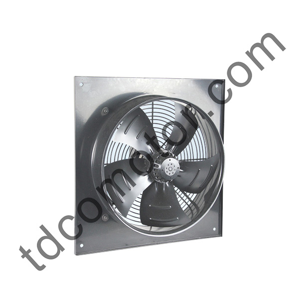 YWF-400 4E-400 100% Kawat Tembaga 400mm Fan Axial Kanthi Bingkai